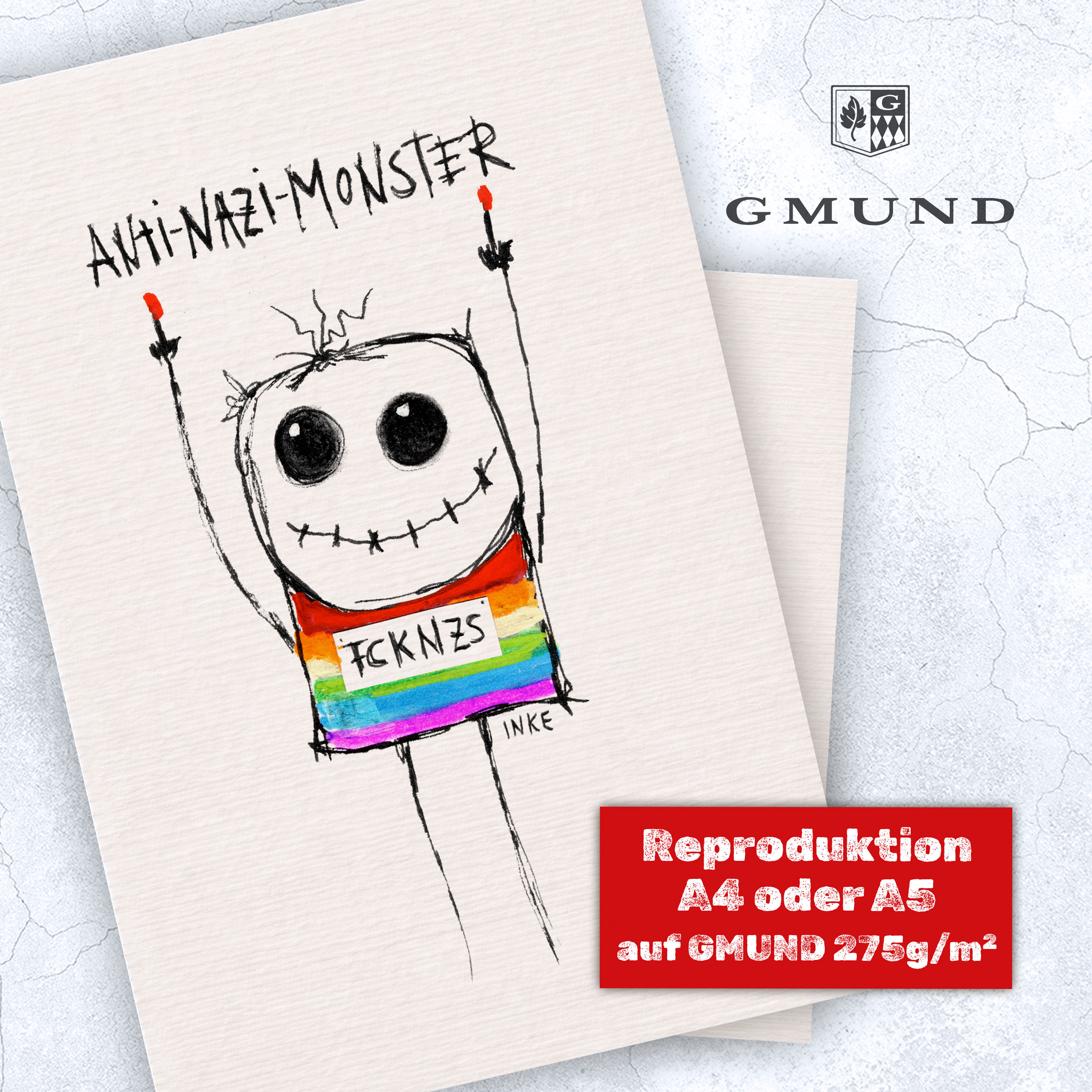 Inke Hagen Reproduktionen-auf-GMUND-Papier