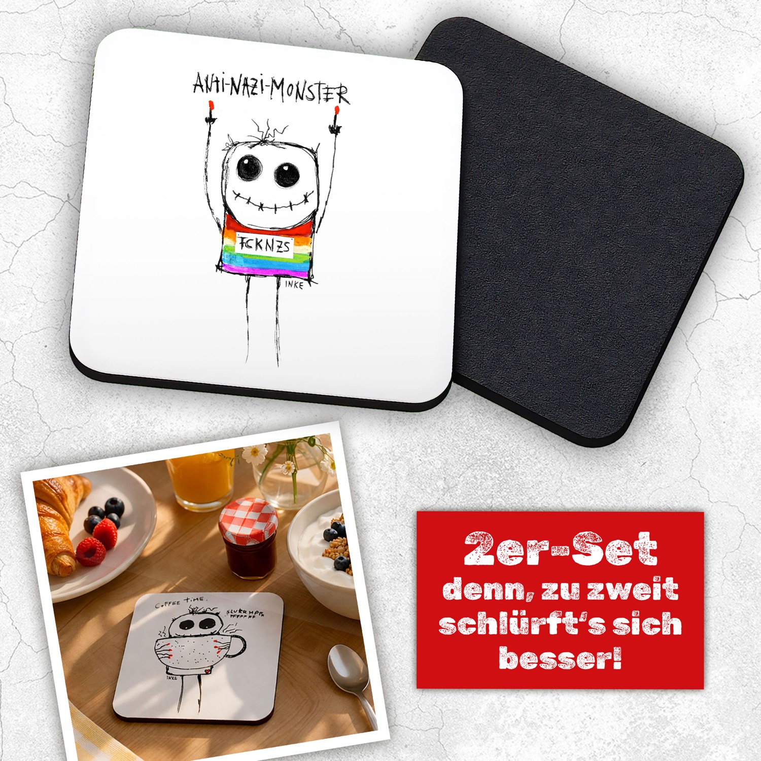 Inke Hagen Untersetzer